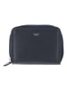 Golden Head Polo Kreditkartenetui RFID Leder 10 cm marineblau