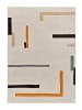Atticgo Kurzflor-Teppich LESSIA in beige/orange
