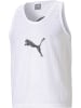 Puma T-Shirt "Bib" in Weiß