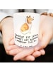 Mr. & Mrs. Panda Windlicht Glas Langhaar Collie Moment mit Spruch in Transparent