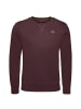 La Martina Sweatshirt XMF007 XT in bordeaux