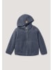 Hessnatur Wollfleece Jacke in graphitblau