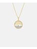 Diamant L'éternel Halskette aus 585 Gelbgold