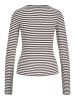 JJXX Langarm-T-Shirt in Vanilla Ice
