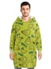 The Grinch Grinch Oversize Cozy Hoodie Übergroße Flauschiger Kuschelpullover in grün