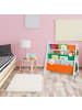 relaxdays Kinderbücherregal in Bunt - (B)62,5 x (H)60 x (T)28 cm