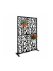 relaxdays Sichtschutz "Ranken" in Schwarz - (B)115 x (H)183 x (T)40 cm
