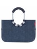 Reisenthel loopshopper M / Shopper 40 cm in herringbone dark blue