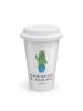 Mr. & Mrs. Panda Coffee To Go Becher Kaktus Heilig mit Spruch in Weiß