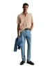 Marc O'Polo DENIM Strick-Poloshirt regular in Frosty Sand