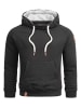 Alessandro Salvarini Hoodie Alessandro Salvarini Herren Hoodie AS290 in Schwarz