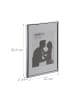 relaxdays 2x Bilderrahmen A4 in Silber