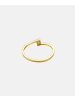 Diamant L'éternel Ring aus 375 Gelbgold mit Diamant