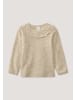 Hessnatur Hessnatur Langarmshirt Pointelle aus reiner Bio-Merinowolle in sand