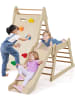 COSTWAY Klettergerüst Indoor 3 in 1 ab 3 Jahren in Beige