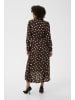 Kaffe Kleid KAoline Relaxed fit in Chocolate Brown W. Chalk Dot