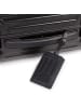 Piquadro PQ Alu - Ultra Slim 37 4-Rollen-Kabinentrolley 55/20 cm in schwarz