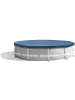 Intex Round Pool Cover - Poolabdeckplane - Ø 366 cm in blau