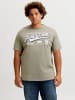 JACK & JONES PLUS T-shirt in Vetiver