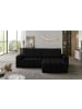 MF Design Bonita Recamiere Rechts in Schwarz -  (L) 175 x (B) 250 x (H) 92 cm