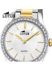 Lotus Chronograph-Armbanduhr Lotus Classic silber,gold mittel (ca. 34mm)