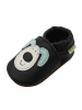 Sayoyo Baby Krabbelschuhe aus Leder, weiche Lauflernschuhe mit rutschfester Sohle 