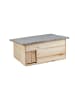 relaxdays Igelhaus in Natur - (B)46 x (H)21 x (T)34 cm