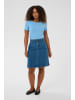 Cream Denimrock CRVisti A-shape in Indigo blue denim