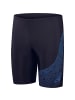 Speedo Jammer Medley Logo in true navy-true cobalt