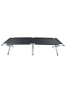VCM  Alu Campingbett Feldbett 190cm Tosali M in Schwarz