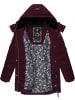 ragwear Kurzmantel Ashanta in Wine Red