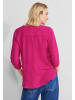 Street One Bluse aus Leinenmischung in Rosa