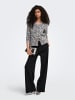 ONLY Strickjacke in Light Grey Melange