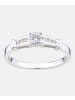 Diamant L'éternel Ring aus 375 Weißgold mit Diamant