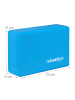 relaxdays 10x Yogablock in Blau - (B)23 x (H)8 x (T)15 cm