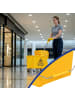 relaxdays Reinigungswagen in Gelb - (B)44 x (H)66 x (T)28 cm