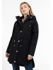 DreiMaster Maritim Winterjacke in Schwarz