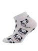ewers 2er-Set Socken 2er Pack Panda in grau