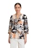 Betty Barclay Schlupfbluse mit 3/4 Arm in Schwarz/Braun