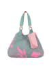 Fritzi aus Preußen Izzy Medium Limited Leaves Schultertasche 42 cm in salbei pink