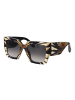 Roberto Cavalli Frauen Sonnenbrille Quadratisch Havanna