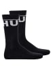 HUGO Socken 2er Pack in Schwarz