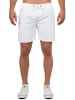 Reichstadt Herren Regular Fit Shorts Mid Waist in White