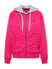 Cecil Nylon Blouson mit abnehmbarer Kapuze in Beetroot Pink