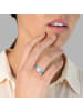 Yokoamii Ring aus Metall-Legierung mit Muschelkernperle in gelbgold