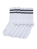 Urban Classics Basic Socks in white/black