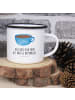 Mr. & Mrs. Panda Kaffeetasse Kaffee Tasse mit Spruch in Weiß