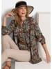 GOLDNER Blusenshirt mit stilvollem Muster-Mix in bunt / gemustert