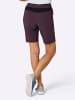 WITT WEIDEN Fahrradhose in aubergine