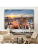 MuchoWow Leinwand bilder Sonnenuntergang Strand (BxH)